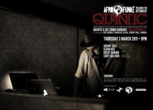 AFRO FUNKE’ & KCRW Present QUANTIC