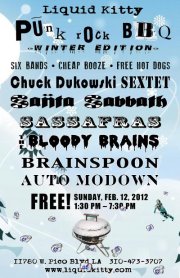 Feb 12: Liquid Kitty PUNK ROCK BBQ ~Winter Edition~