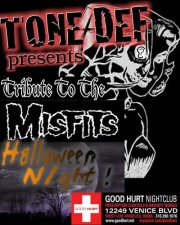 Oct 31, 2012: Halloween Night - Tribute to the Misfits and Black Sabbath